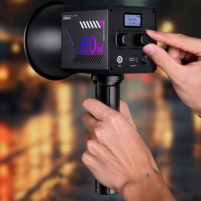 60W RGB Video Light Portable L - Photography Lighting Rgb incelemesi ve fiyatı