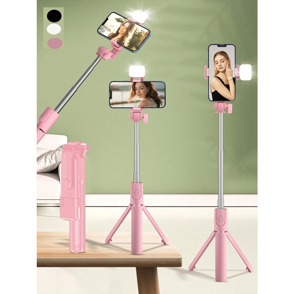 1pc Portable Selfie Stick With - Lighting In Photography incelemesi ve fiyatı