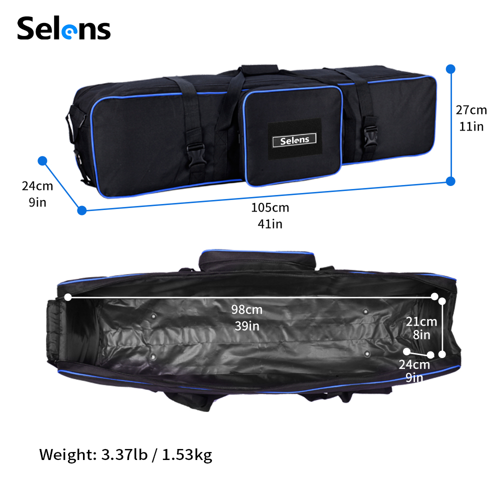 Selens 105cm Padded Tripod Car - Light Stand Sandbag incelemesi ve fiyatı