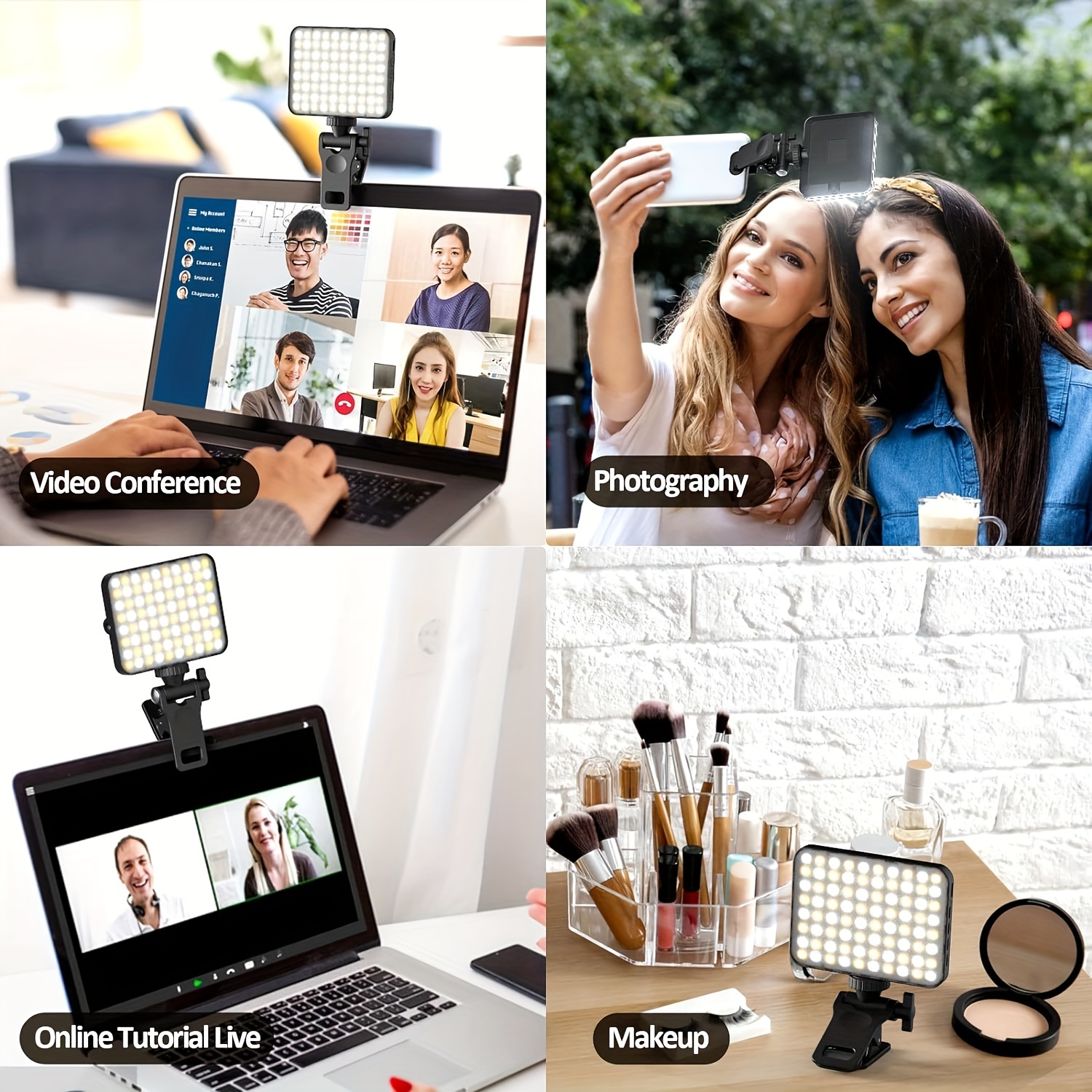 1pc Rechargeable Magnetic LED  - Photography Lighting Gear incelemesi ve fiyatı