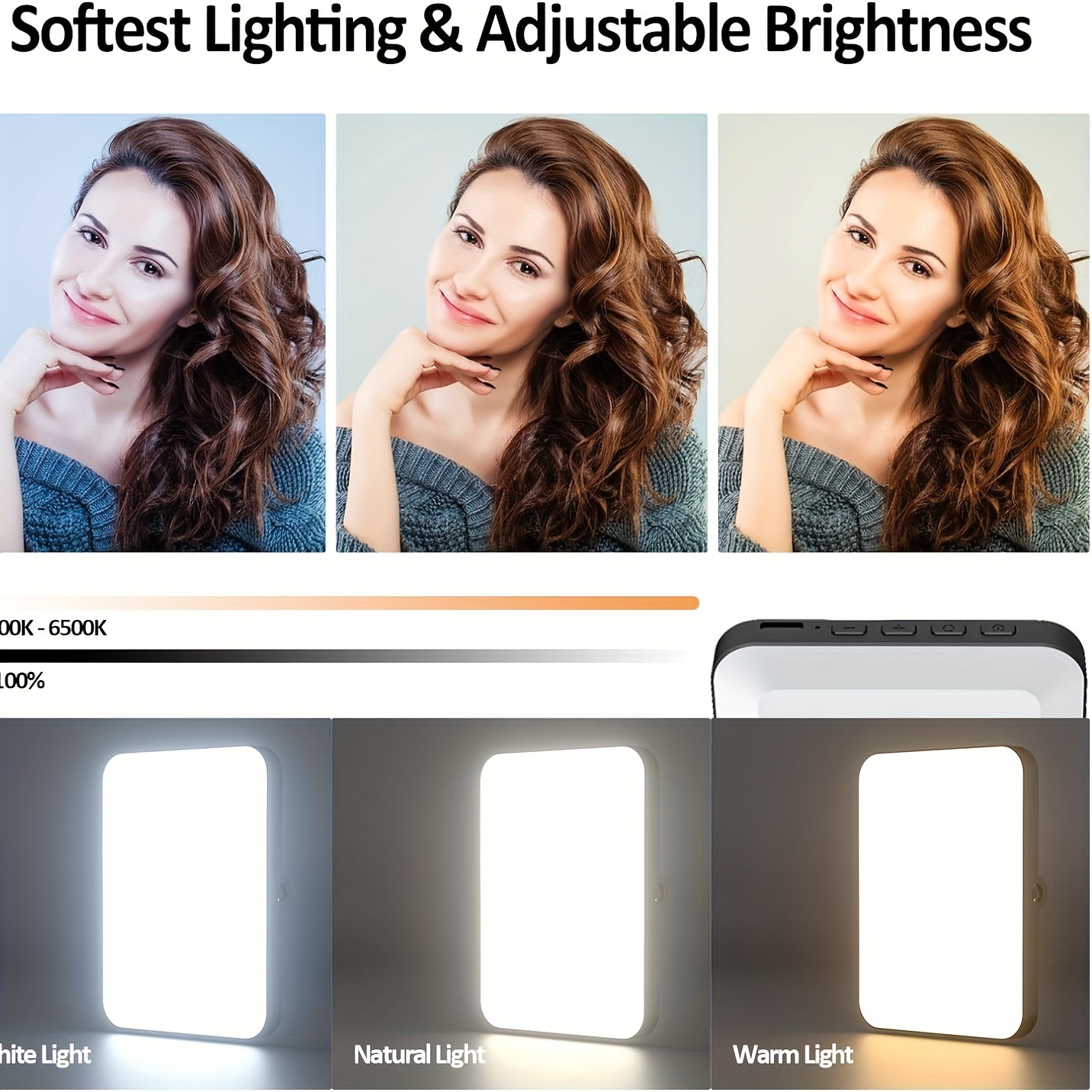 1pc Rechargeable Magnetic LED  - Photography Lighting Gear incelemesi ve fiyatı