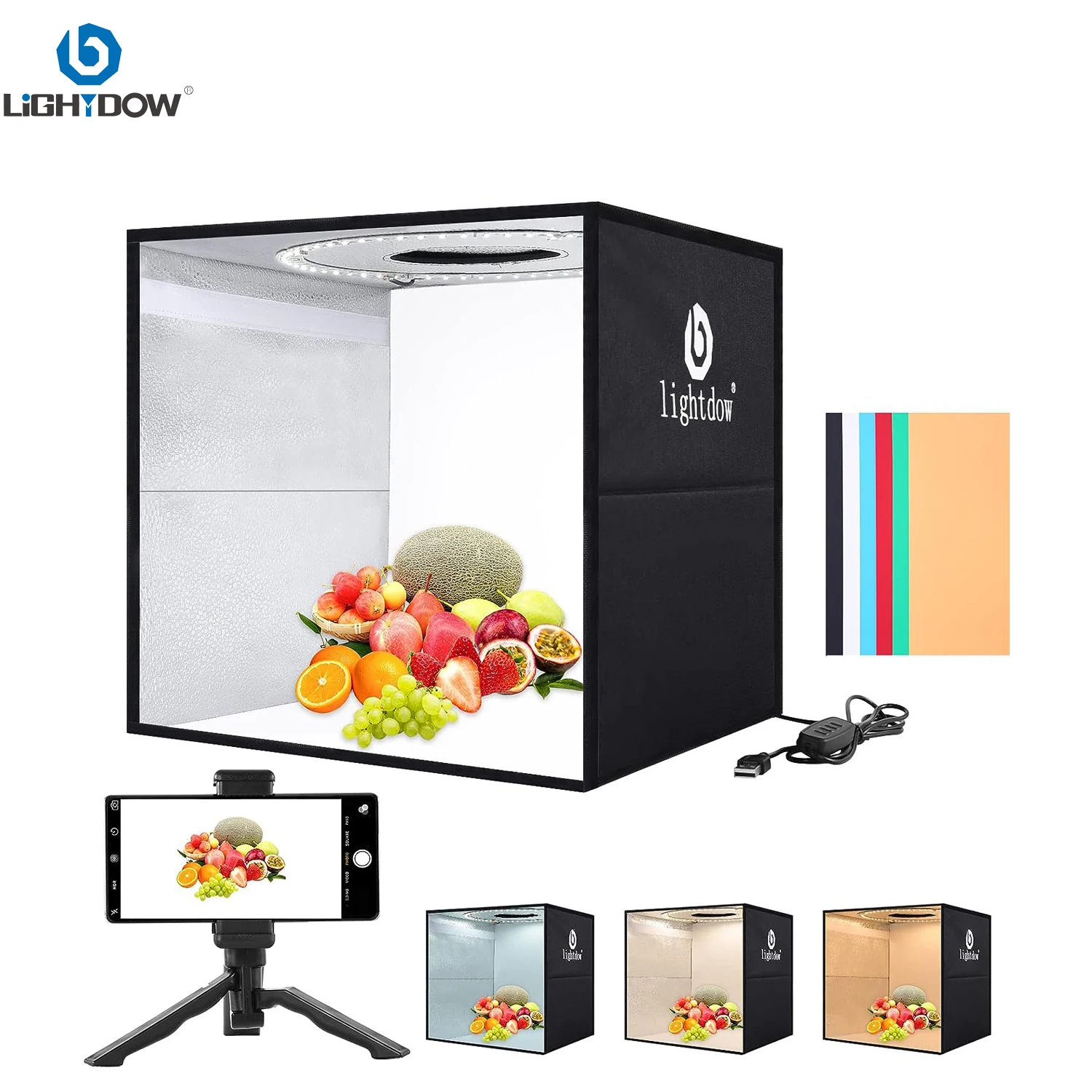 Lightdow Dimmable Photo Box LE - Photography Video Lighting Kit incelemesi ve fiyatı