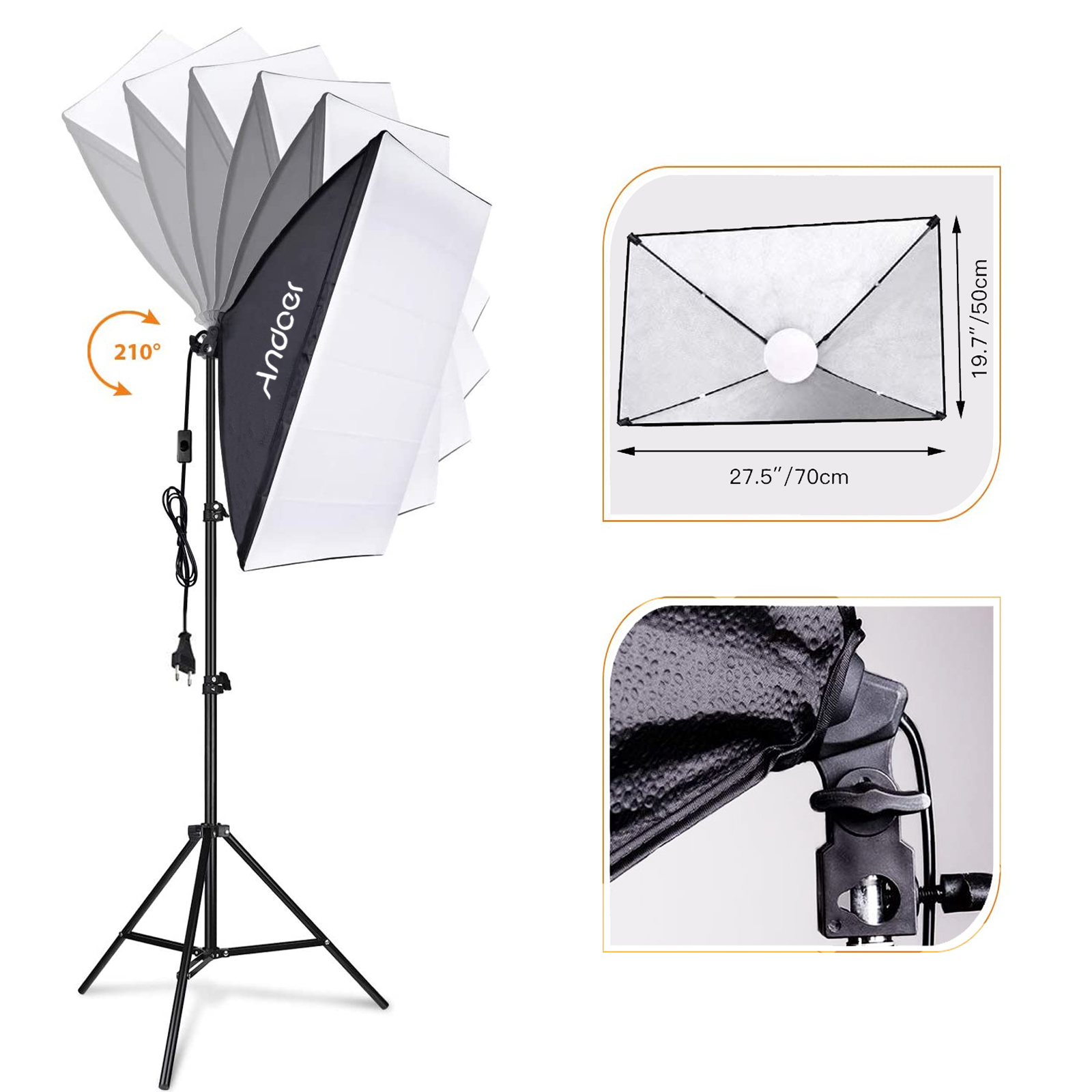Andoer Studio Photography Ligh - Photography Led Lighting Kit incelemesi ve fiyatı