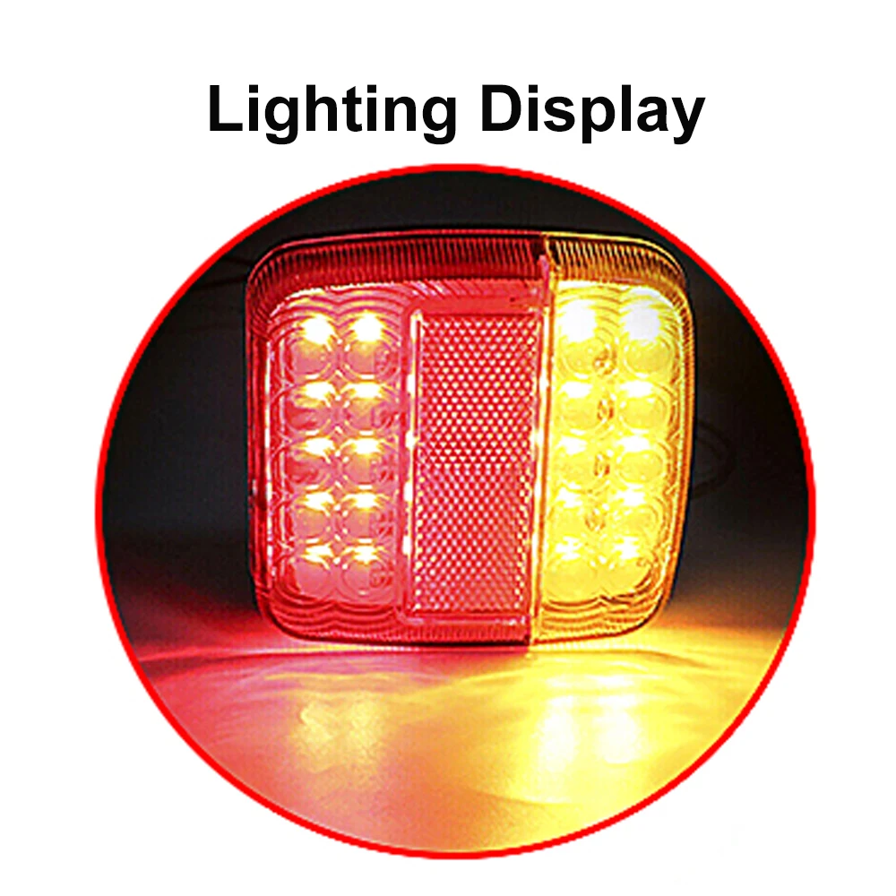 1 Set 12V Rear Towing Tail Lig - Photography Lighting Uk incelemesi ve fiyatı