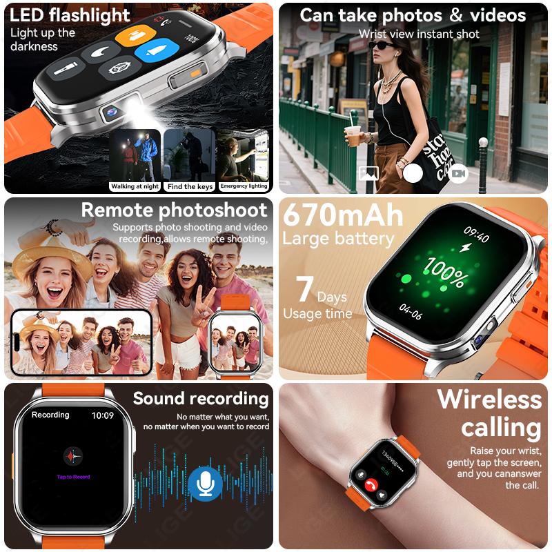LIGE 2026 Camera Smart Watch M - Photography Lighting System incelemesi ve fiyatı