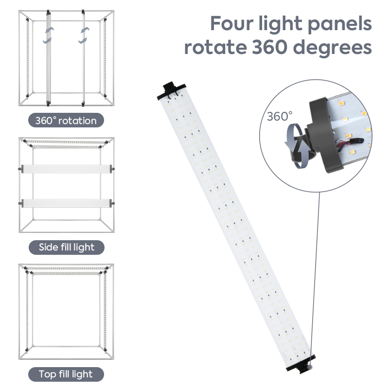 Photo Studio Photo Box Kit,120 - Photography Led Lighting Kit incelemesi ve fiyatı