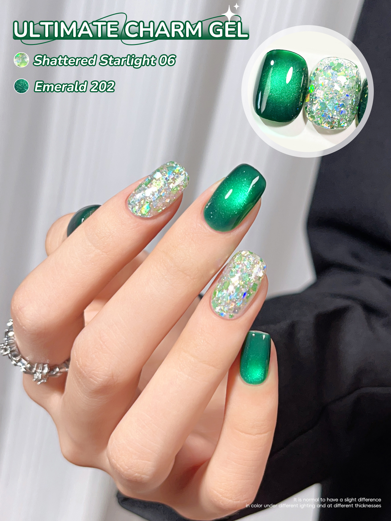 XEJAYI 2Pcs 15ml Green Cat Eye - Photography Lighting Gel incelemesi ve fiyatı