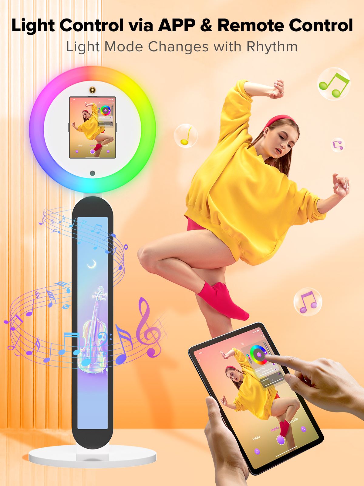 Portable iPad Photo Booth Mach - Photography Lighting Rgb incelemesi ve fiyatı