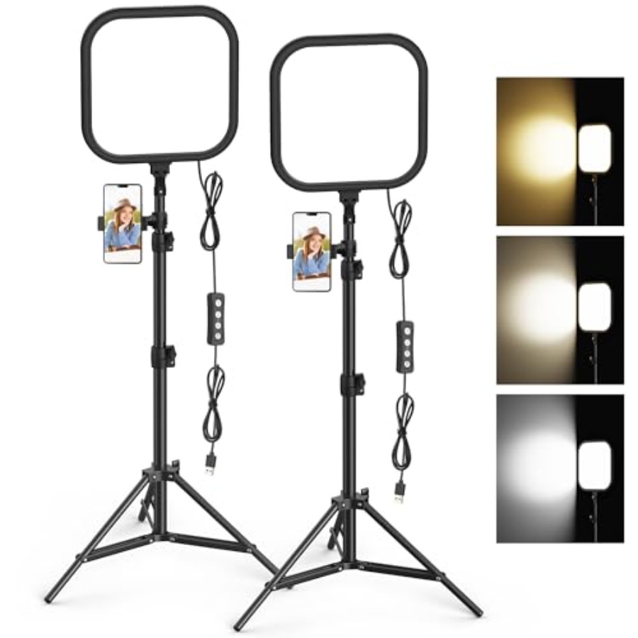 2Pack LED Video Light Kit, 15W - Photography Video Lighting Kit incelemesi ve fiyatı