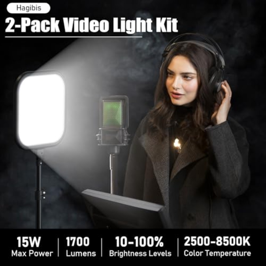 2Pack LED Video Light Kit, 15W - Photography Video Lighting Kit incelemesi ve fiyatı