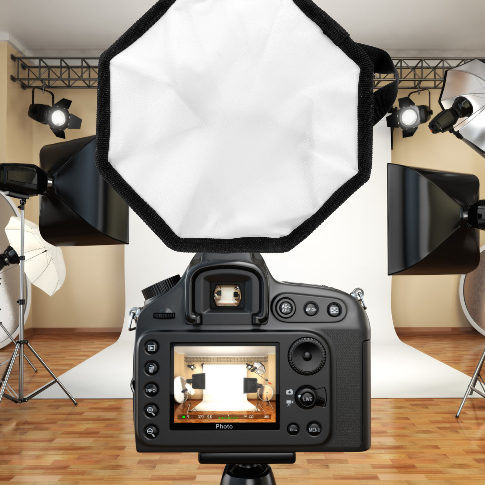 Professional Camera Photo Soft - Photography Video Lighting Kit incelemesi ve fiyatı