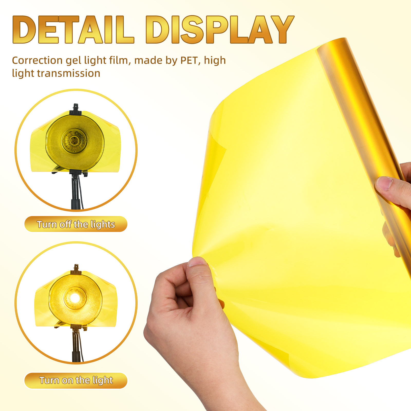 Light Diffuser Film Color Corr - Photography Lighting Gel incelemesi ve fiyatı